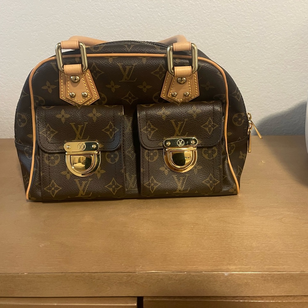 Louis Vuitton Brown Monogram Tote